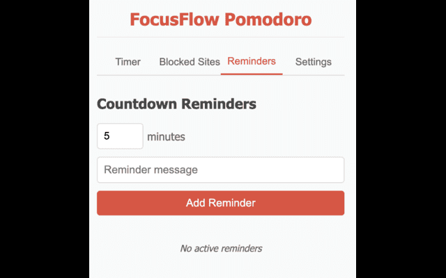 FocusFlow Pomodoro
